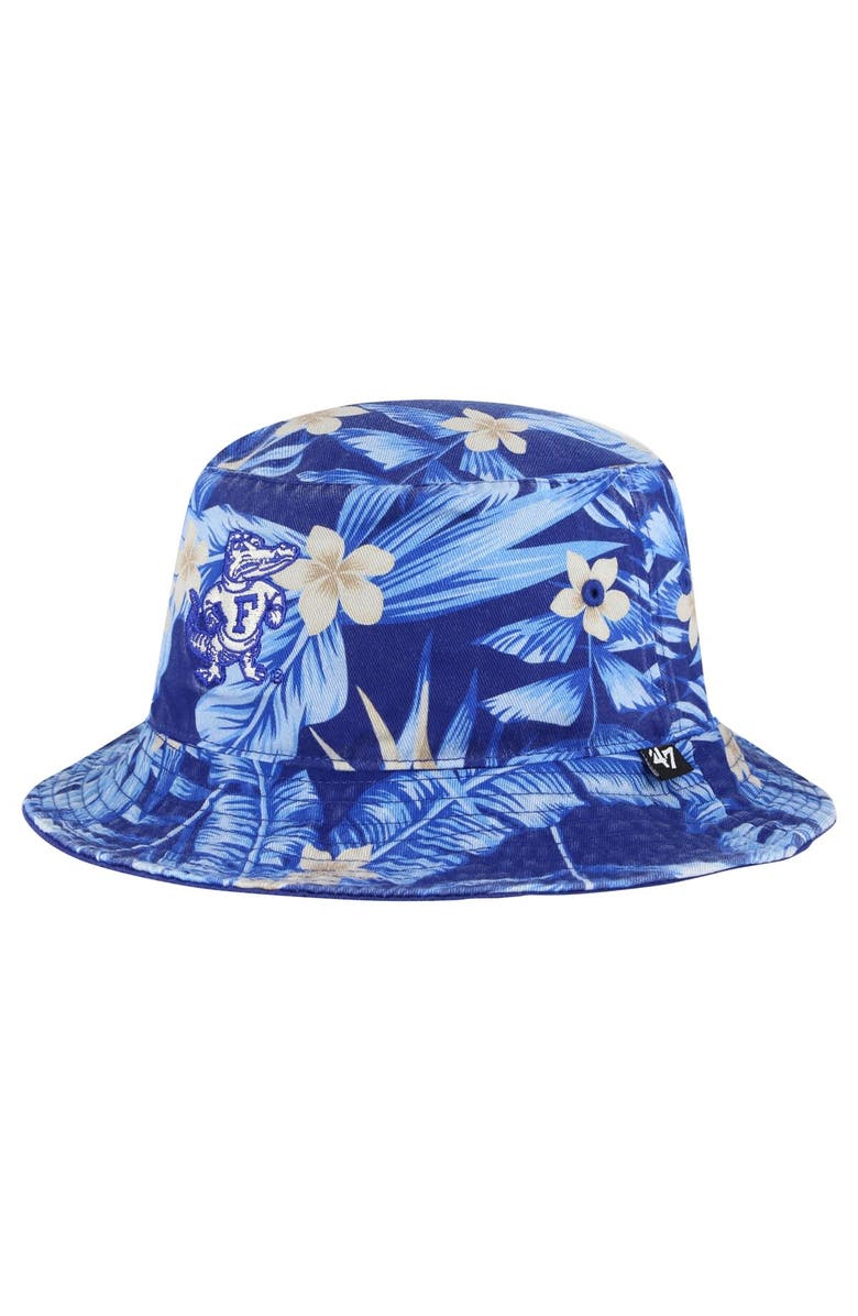 '47 Men's '47 Royal Florida Gators Tropicalia Bucket Hat, Main, color, Royal