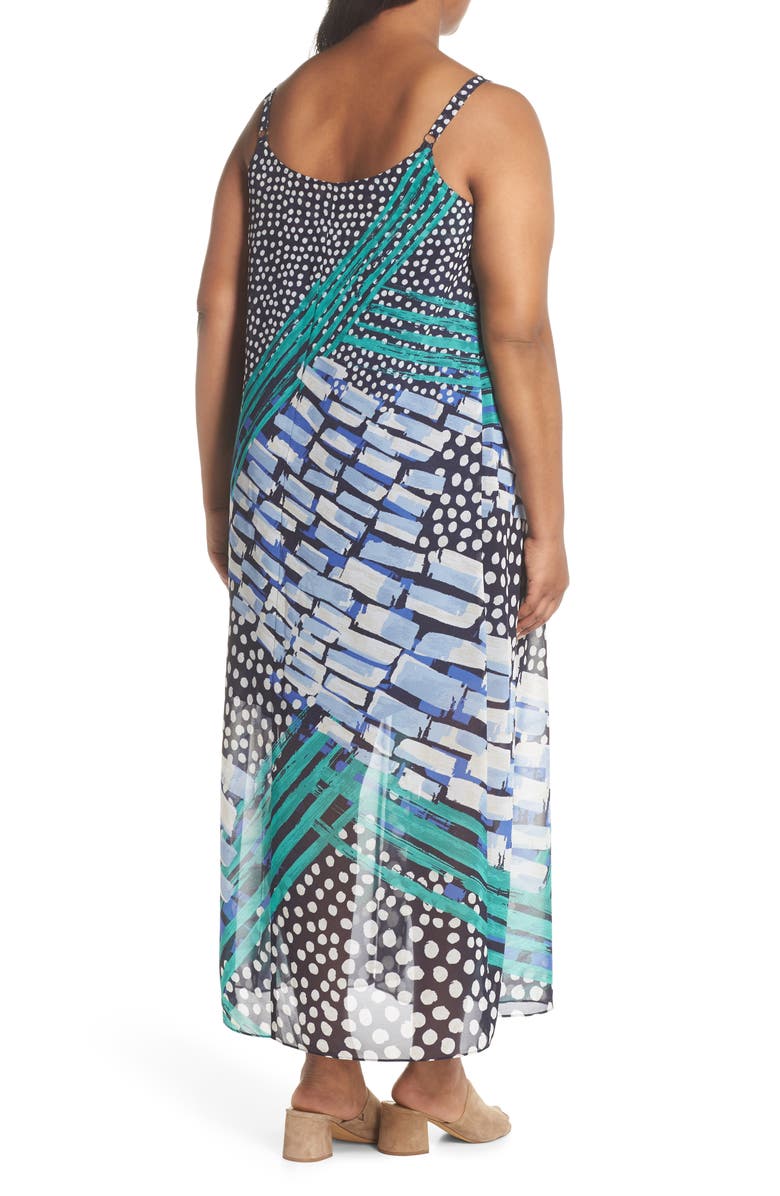 NIC+ZOE Bloom Me Away Print Maxi Dress, Alternate, color,