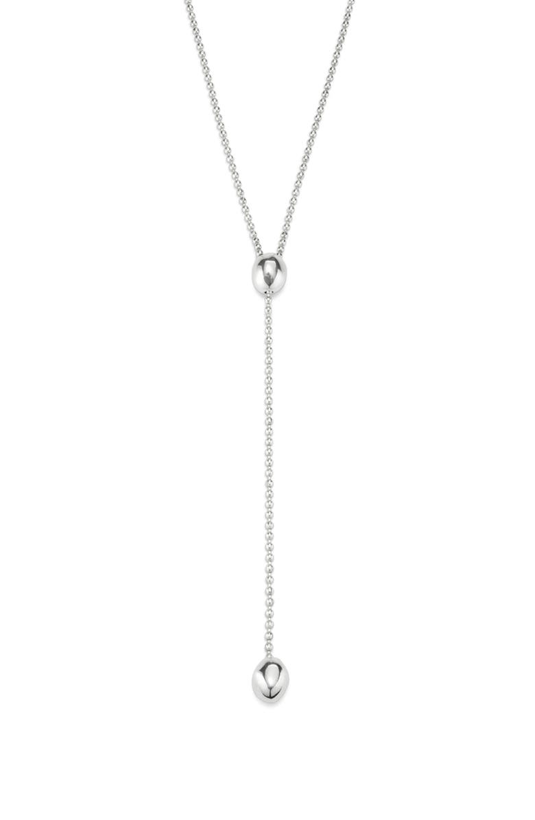 UNODE50 Drop Chain Necklace, Alternate, color, Silver