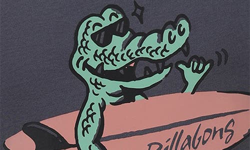 Billabong Kids' Gator Short Sleeve Graphic T-shirt In Blue