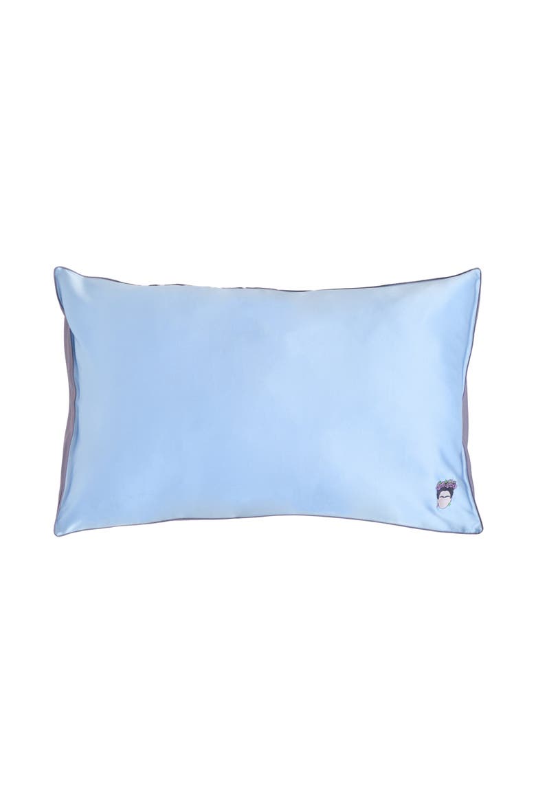 Silk Pillowcase, Main, color, Light Blue