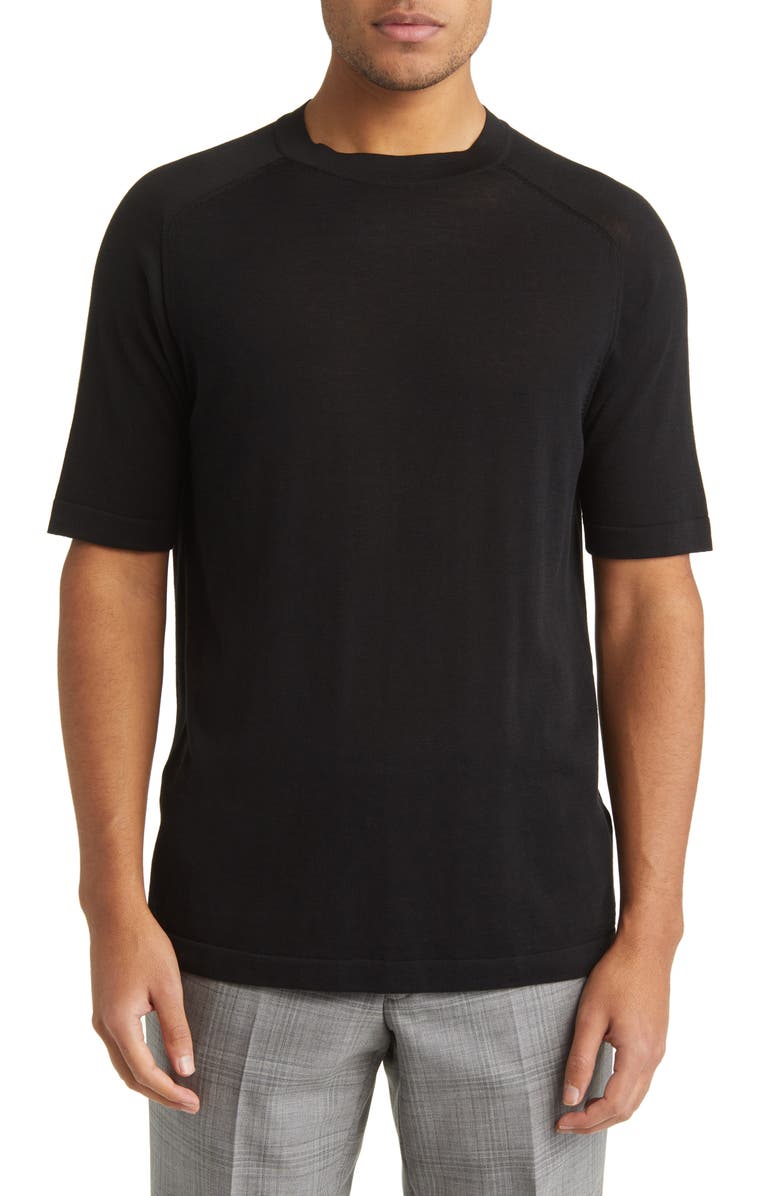 Jack Victor Victoria Cotton & Silk T-Shirt, Main, color, 