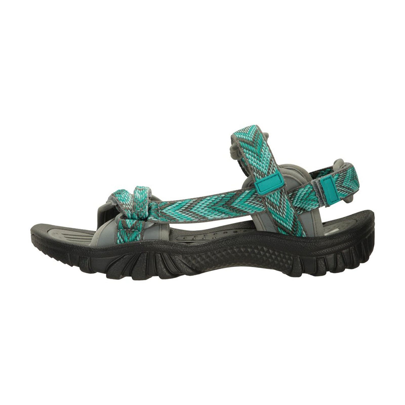Cyprus Chevron Sandals, Alternate, color, Blue