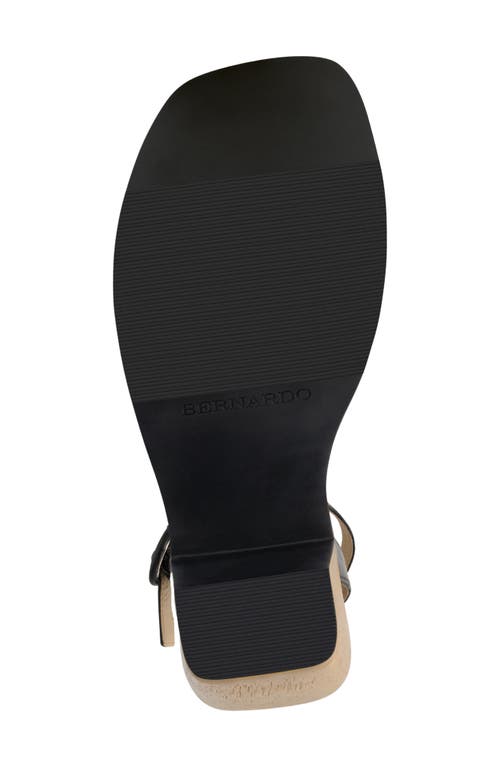 Bernardo Footwear Brisi Sandal In Black