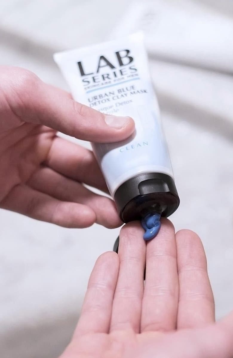 Lab Series Skincare for Men Urban Blue Detox Purifying Clay Mask, Alternate, color,