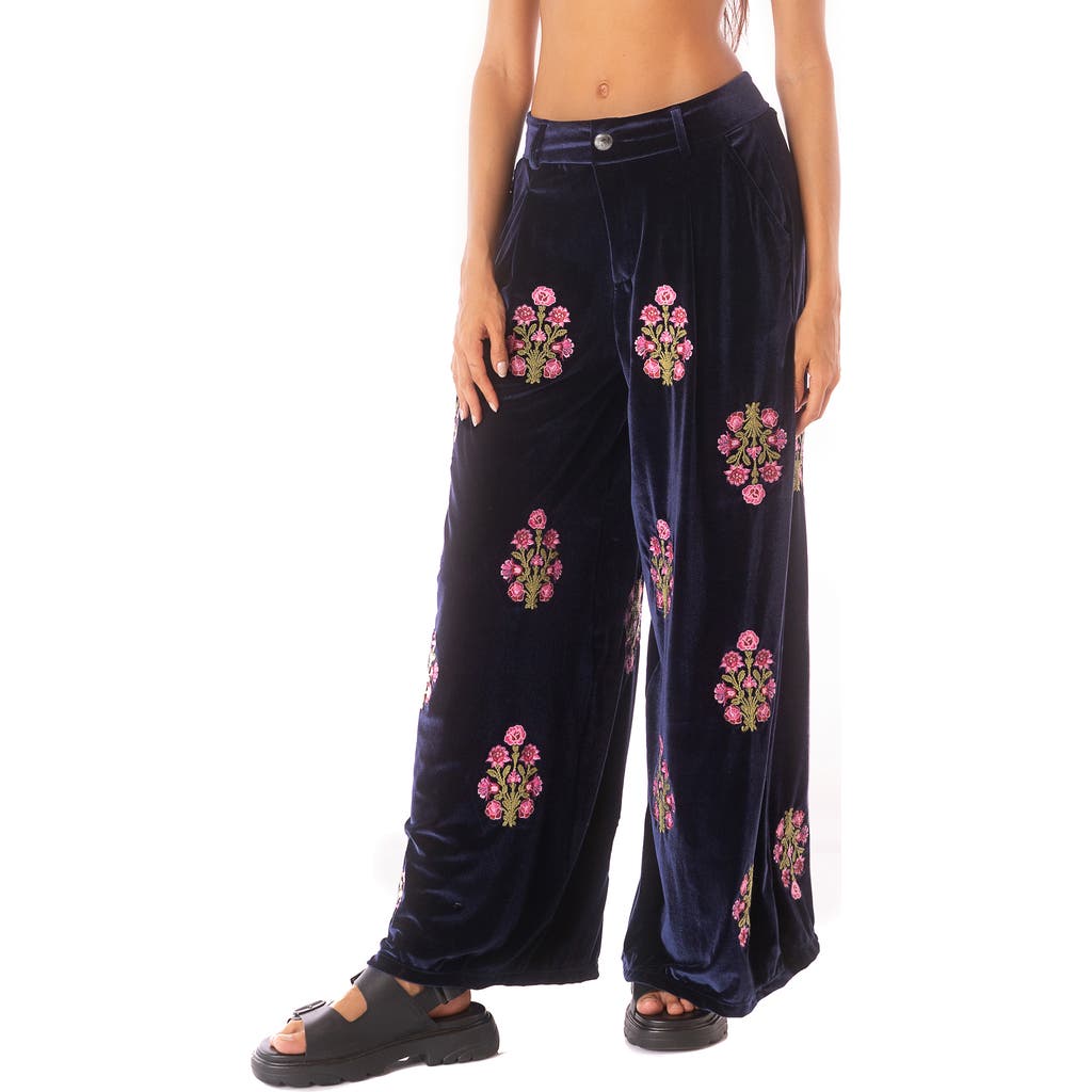 Maaji Bouquet Bliss Stella Cover-up Pants In Blue