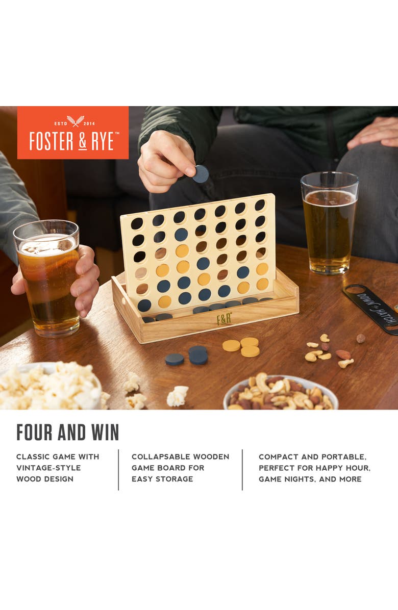 Foster & Rye Four and Win Game, Alternate, color,