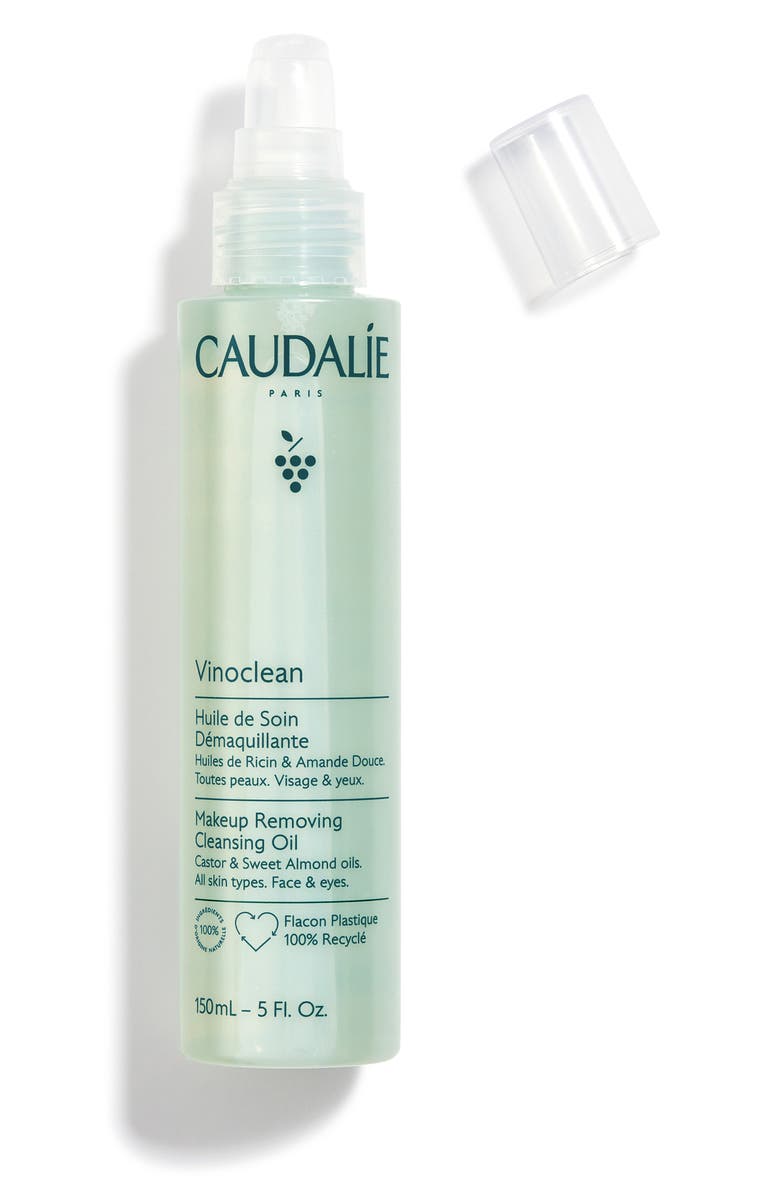 CAUDALÍE Vinoclean Makeup Removing Cleansing Oil, Main, color, 