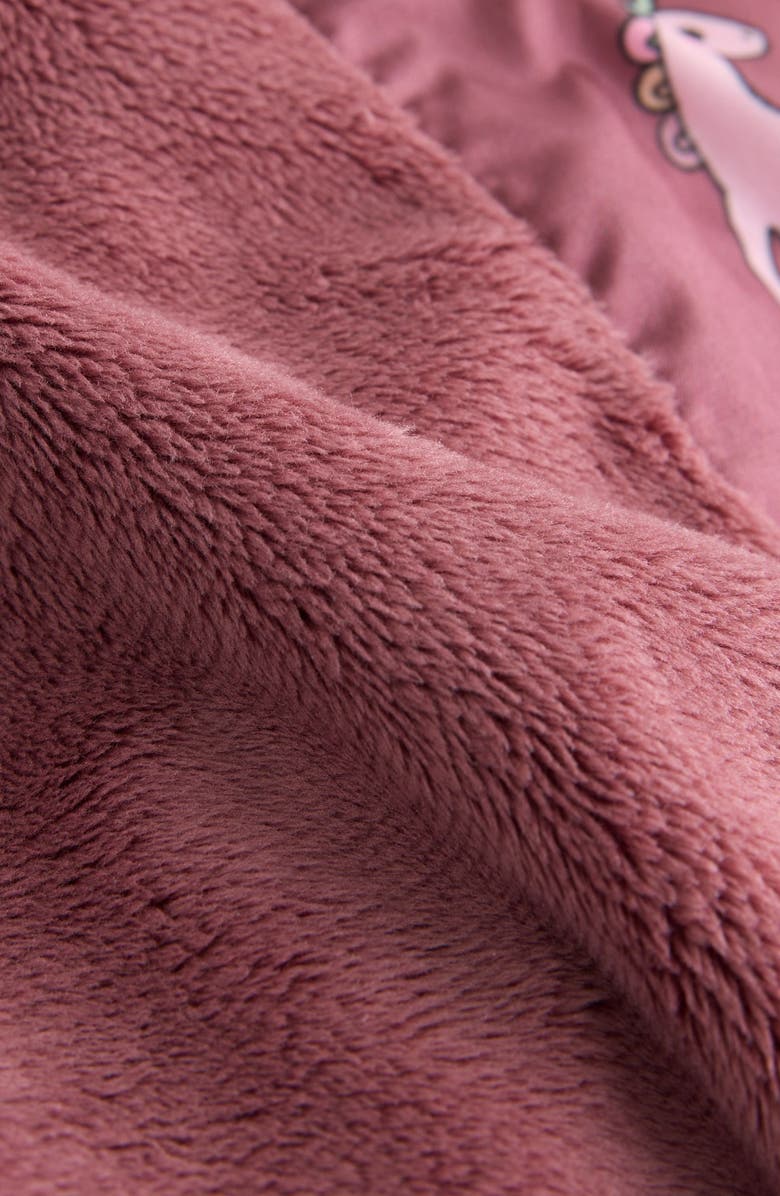 NEXT Kids' Character Hooded Puffer Jacket, Alternate, color, Burgundy