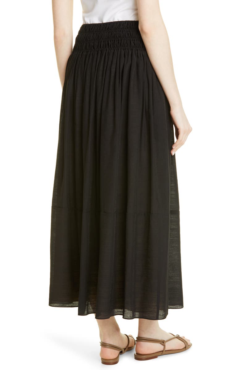 Vince Smock Waist Skirt, Alternate, color, 