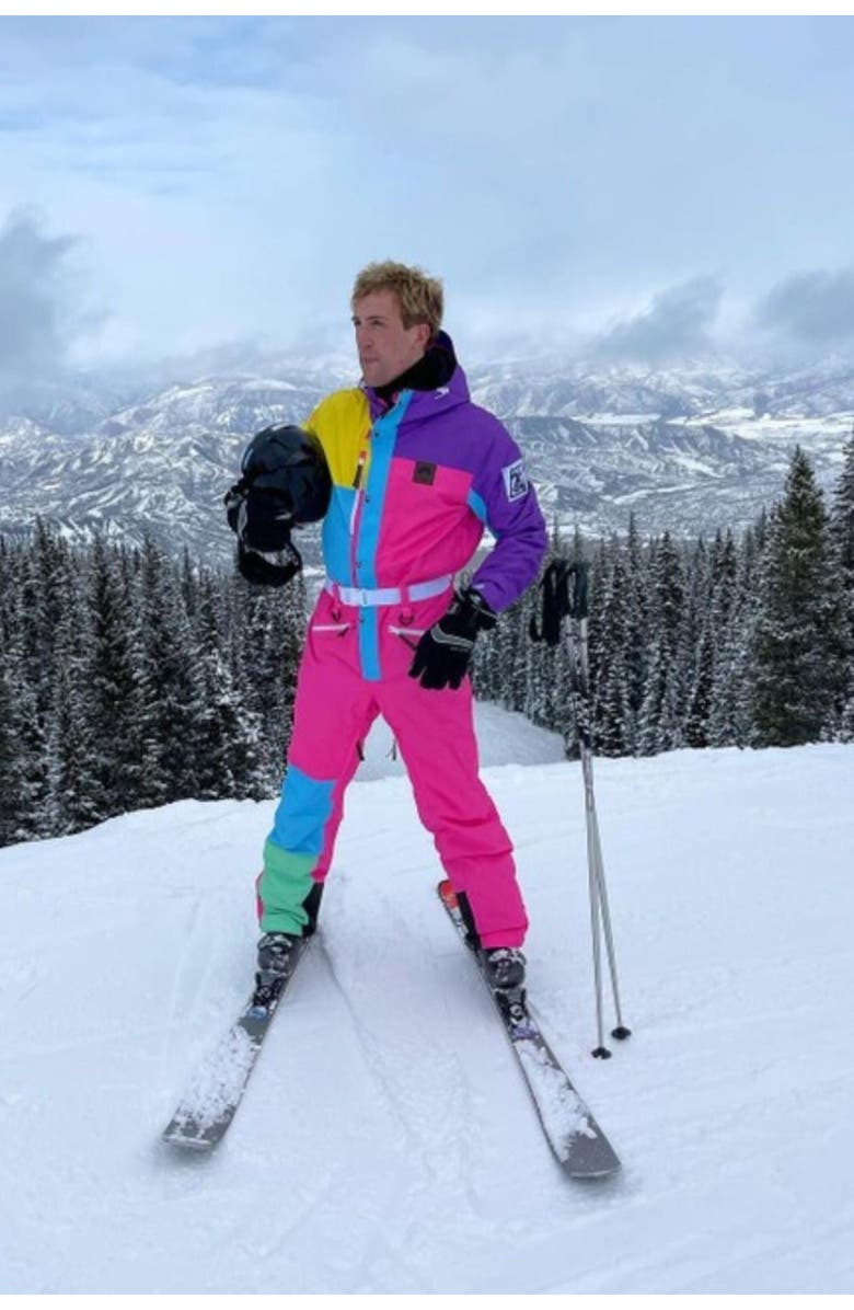 OOSC So Fetch Ski Suit - Men's / Unisex, Alternate, color, Multi-Colour