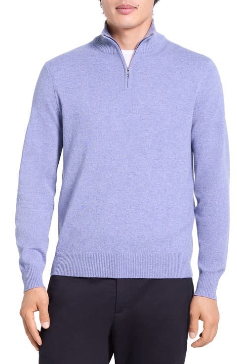 Hilles Quarter Zip Cashmere Sweater