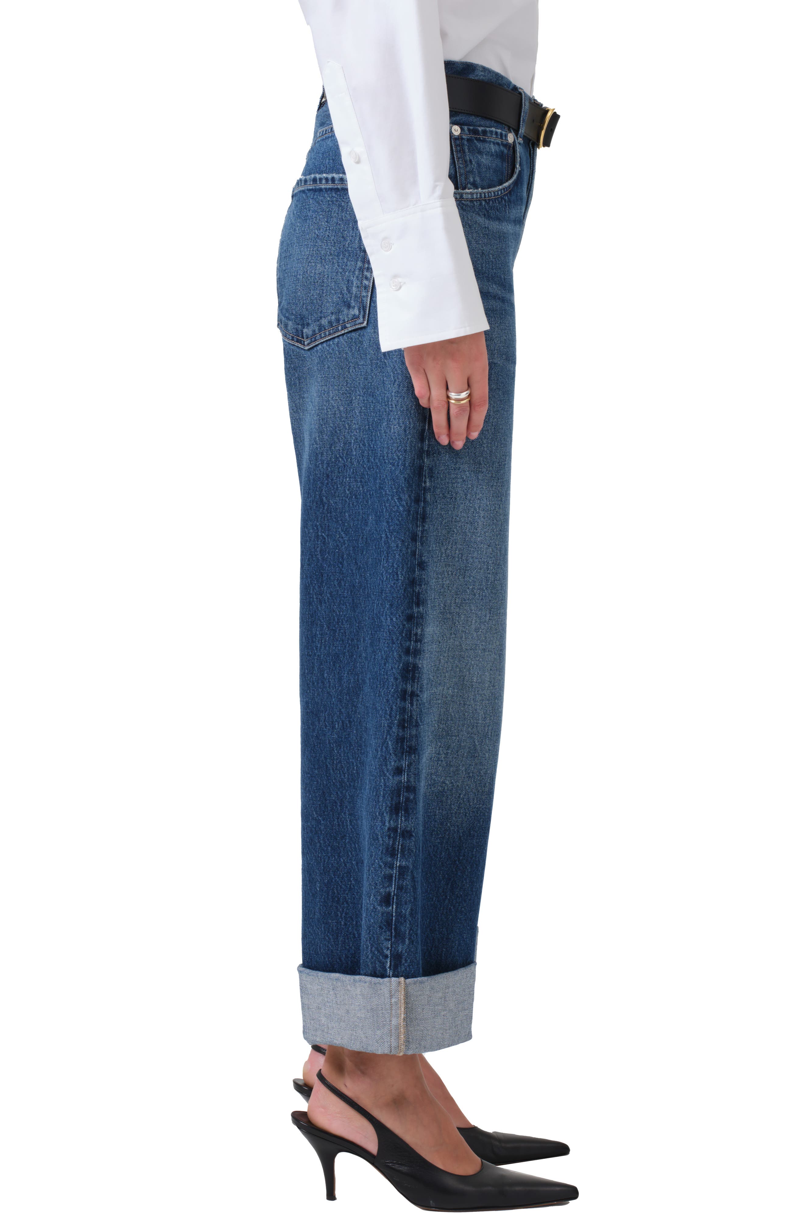 Ayla High Waist Baggy Wide Leg Jeans - image 2