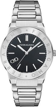 FERRAGAMO Logo Bracelet Watch, 41mm