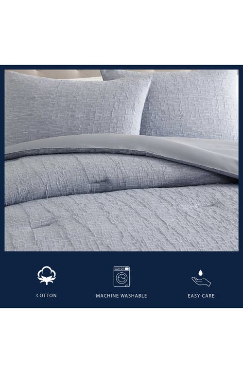 Nautica L Stitch Textured Comforter Set
