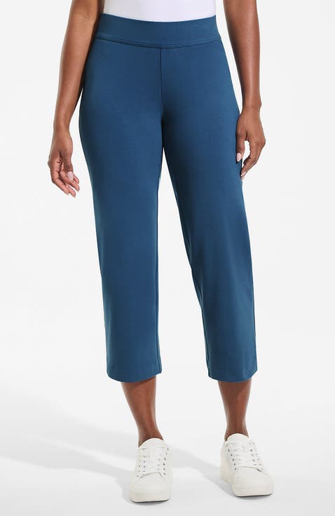 Starfish Mid Rise Pull On Crop Pants