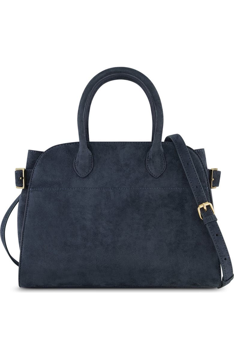 The Noli Shop Margo Suede Bag, Main, color, Blue