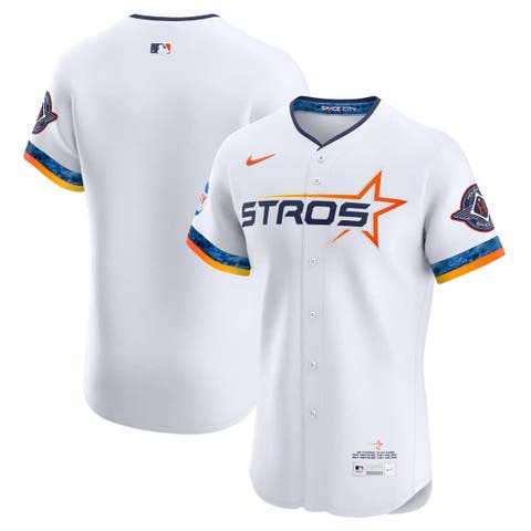 Men's Nike  White Houston Astros 2025 City Connect Elite Jersey
