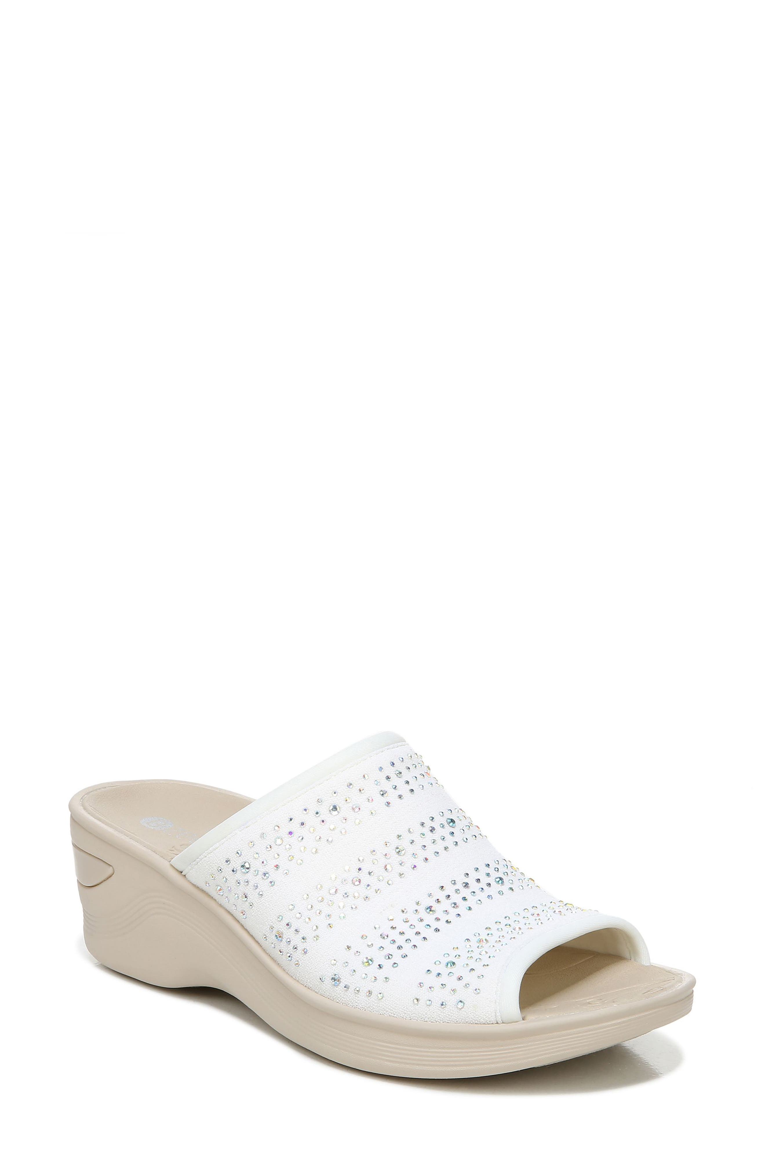 Deluxe Bright Sandal, Main, color, WHITE
