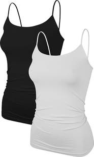 Malibu Sugar Two solid camis - Big Kid