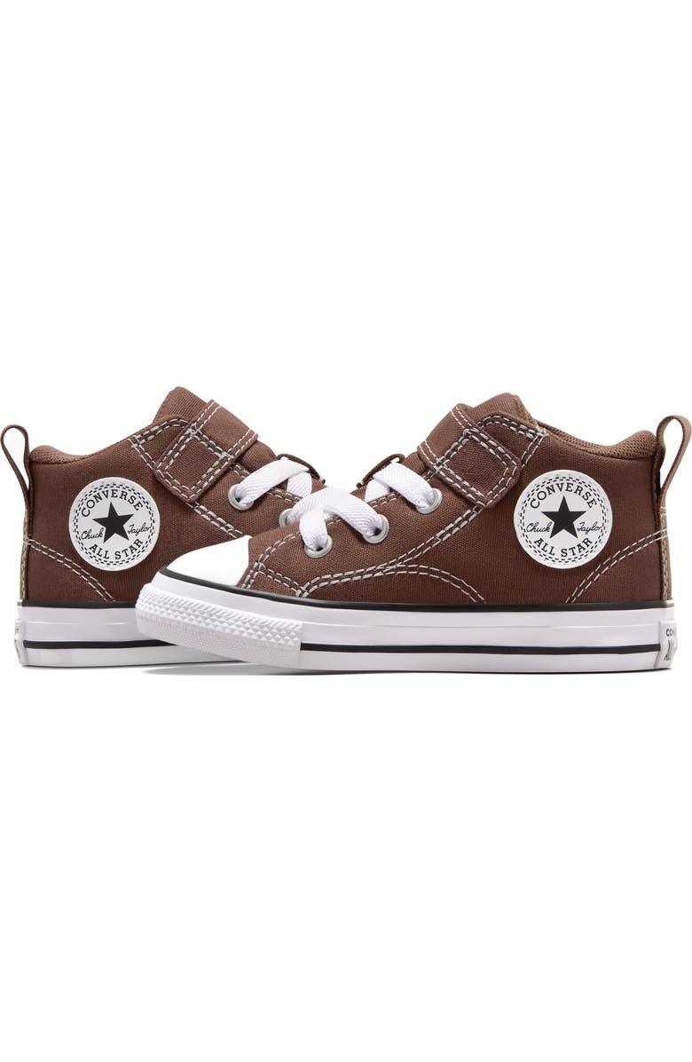 Converse Kids' Chuck Taylor All Star Malden Street Canvas Low Top Sneaker, Alternate, color, Bear Nap/ White/ Black