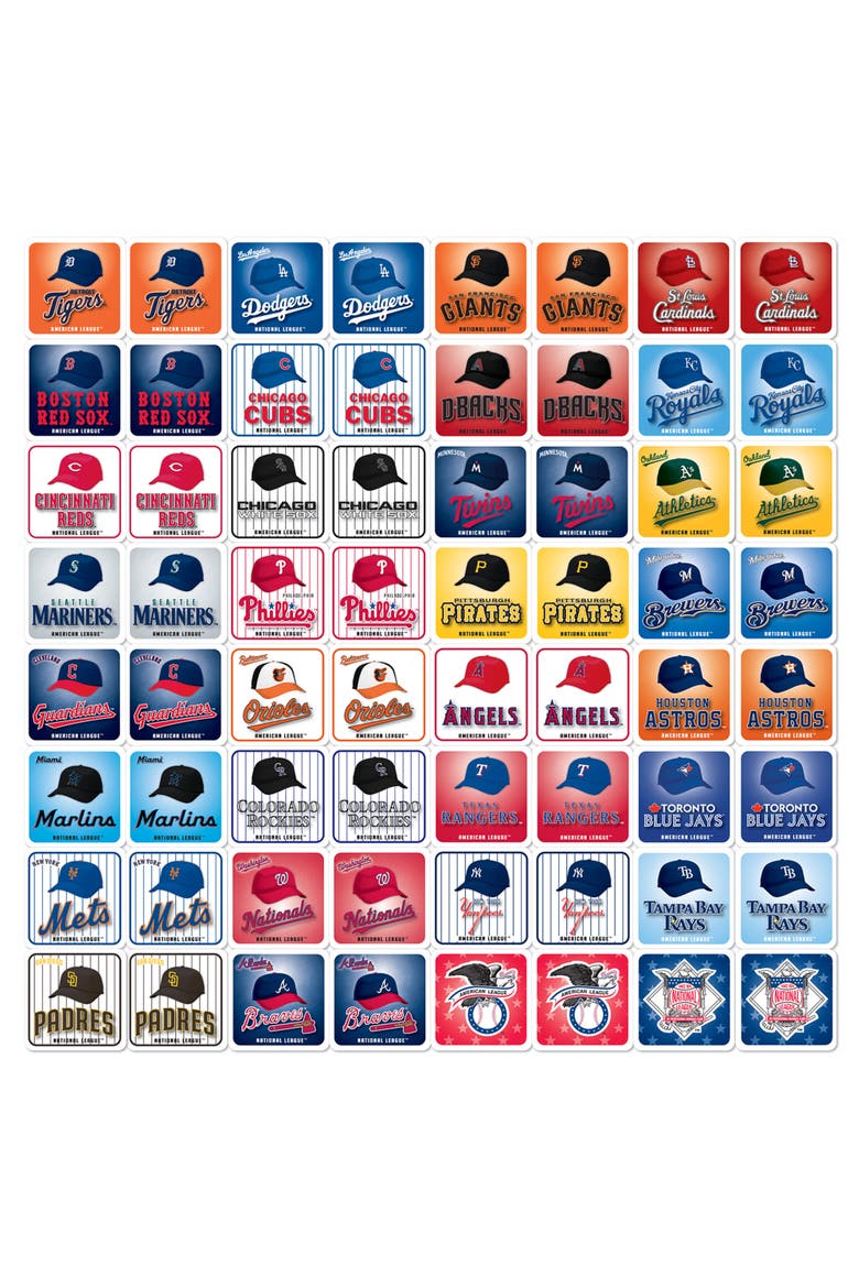 MLB - League Matching Game, Alternate, color, Multicolor