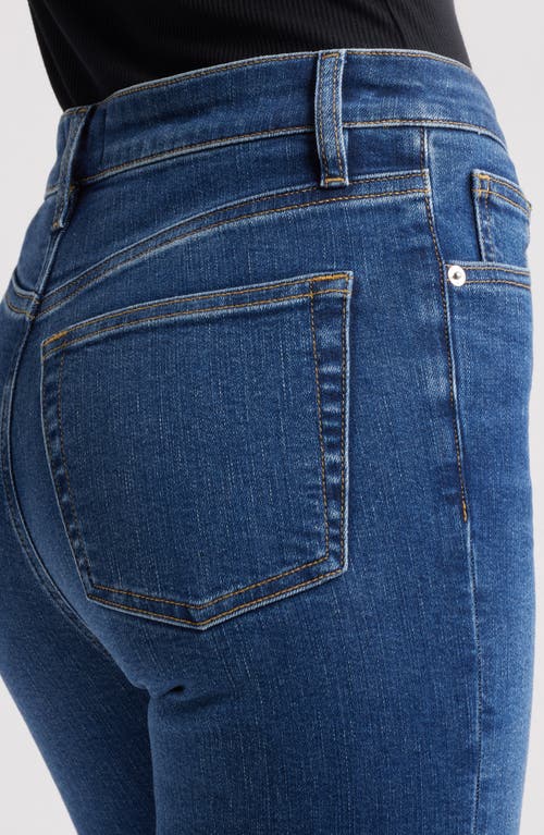 Frame The Reboot High Waist Crop Flare Jeans In Femma