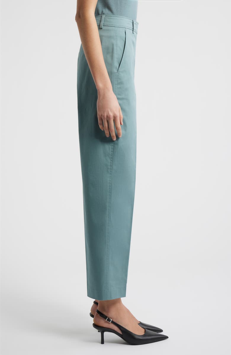 BOSS Tecarino2 Flat Front Ankle Pants, Alternate, color, Reef