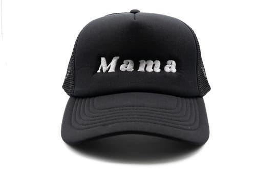 Rey To Z Mama Foam Trucker Hat In Black