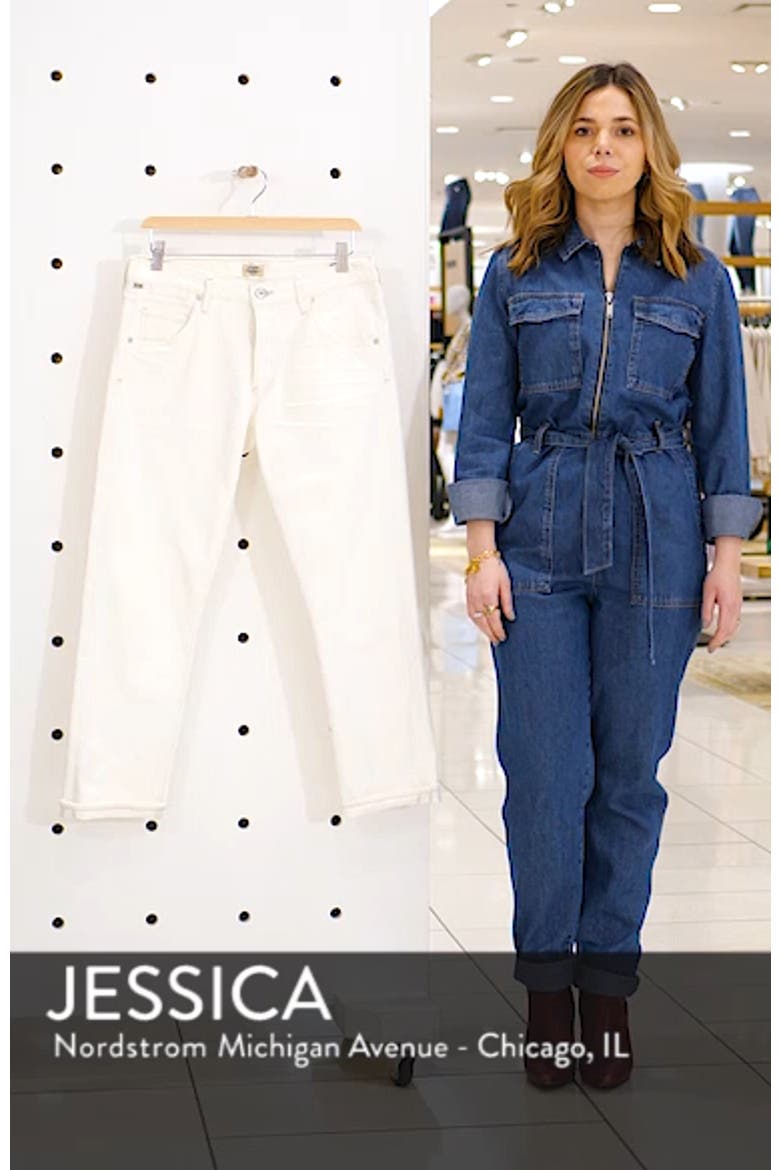 Emerson Slim Boyfriend Jeans video