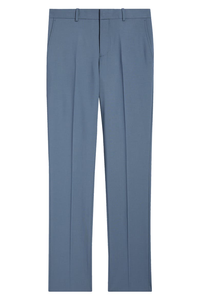 Henrik Trim Fit Solid Stretch Wool Suit Pants, Alternate, color, GREY GRISAILLE