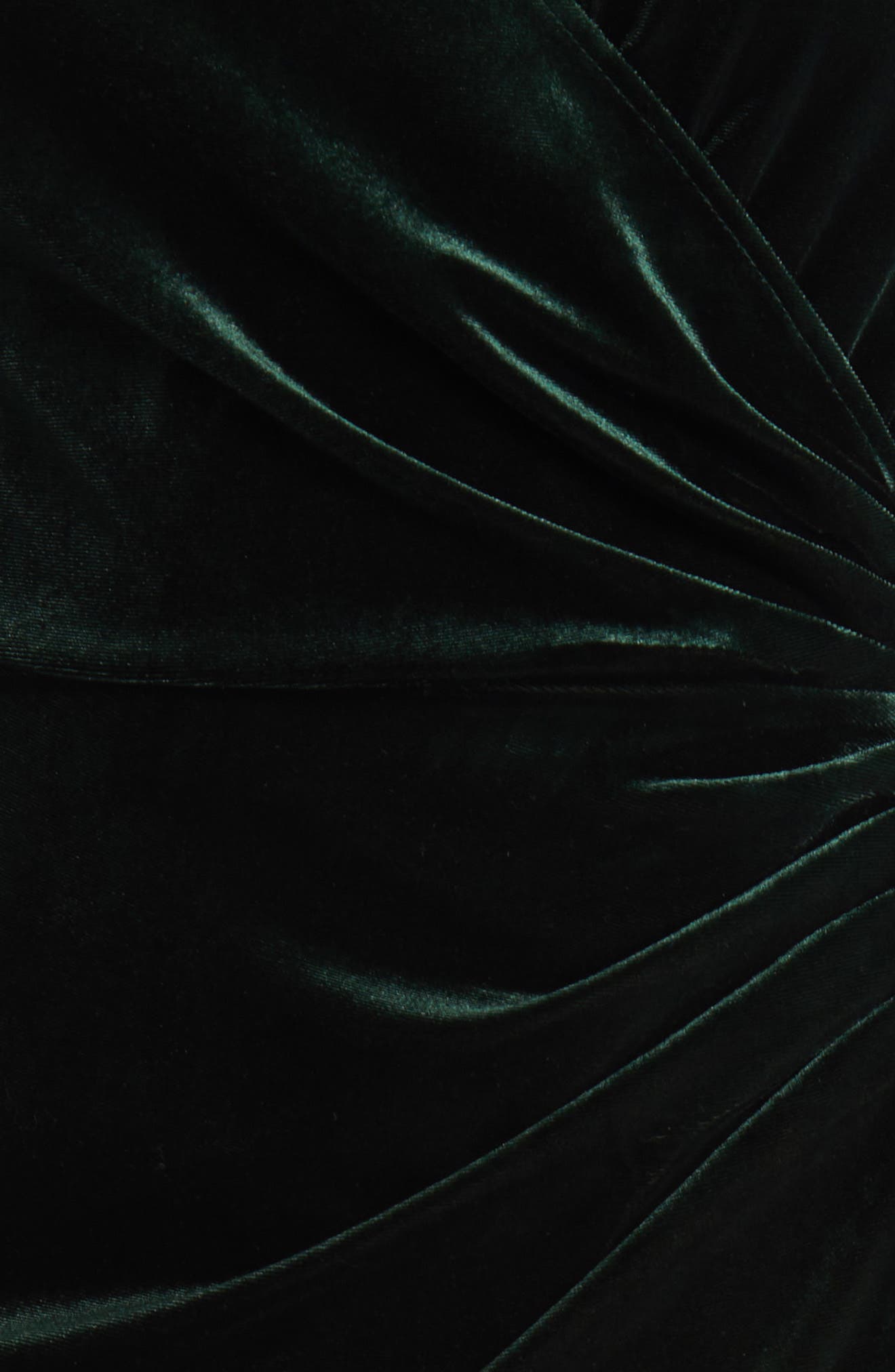 faux wrap velvet midi cocktail dress chelsea28 Faux Wrap Velvet Midi Cocktail Dress (Women)