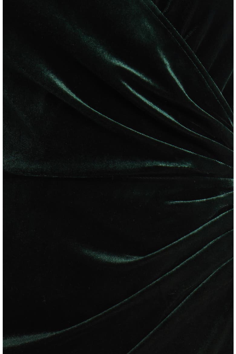chelsea28 faux wrap velvet midi dress Faux Wrap Velvet Midi Cocktail Dress (Women)