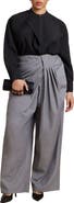 ELOQUII Draped Pleat Detail Trouser