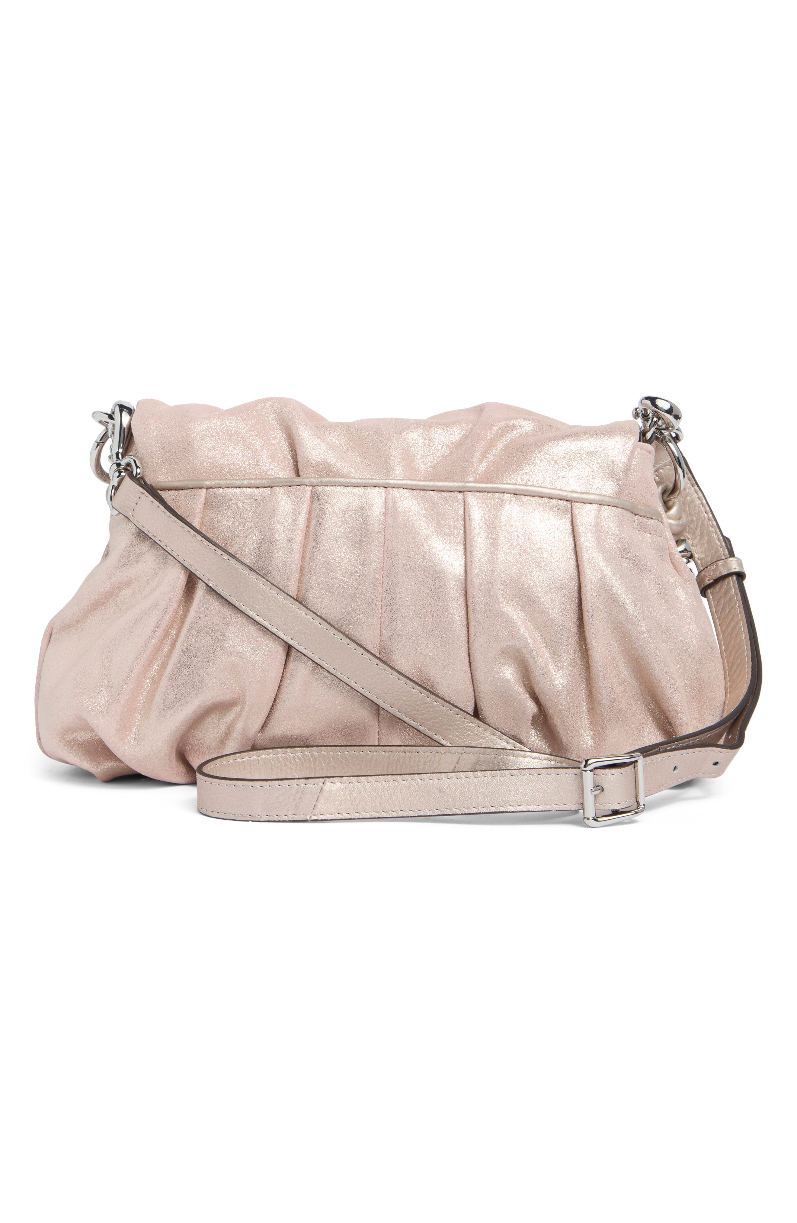 Crosby Shoulder Bag, Alternate, color, METALLIC SHELL