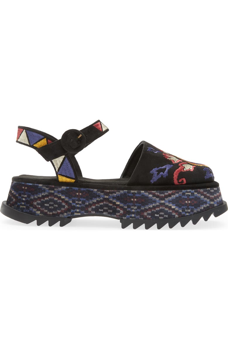 FARM Rio Embroidered Platform Shoe, Alternate, color,