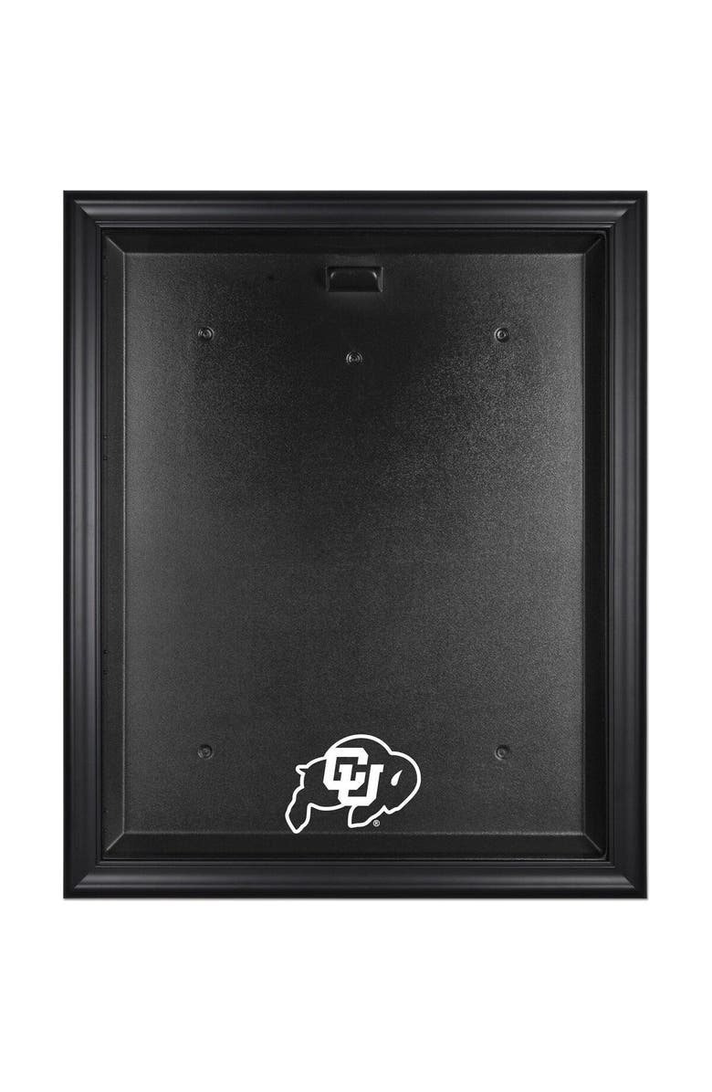 FANATICS AUTHENTIC Colorado Buffaloes Black Framed Logo Jersey Display Case, Main, color, 