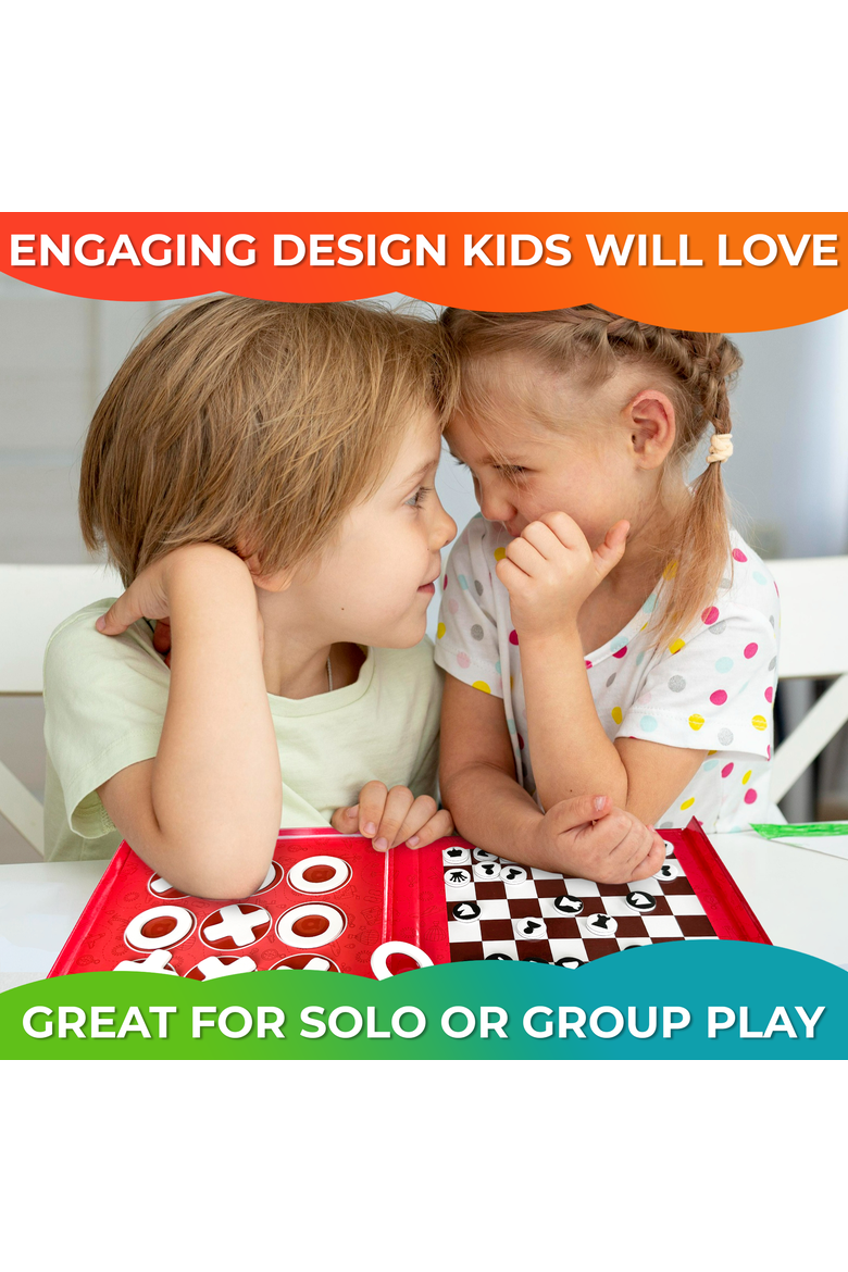 Magnetic Kids Games Collection, Alternate, color, Game Chess