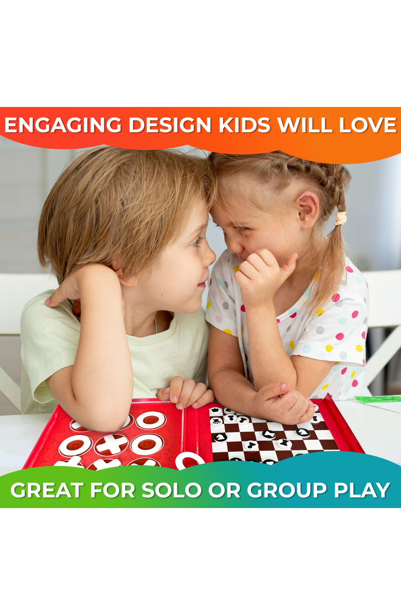 Quokka Magnetic Travel Games Collection for Kids, Alternate, color, Game Chess