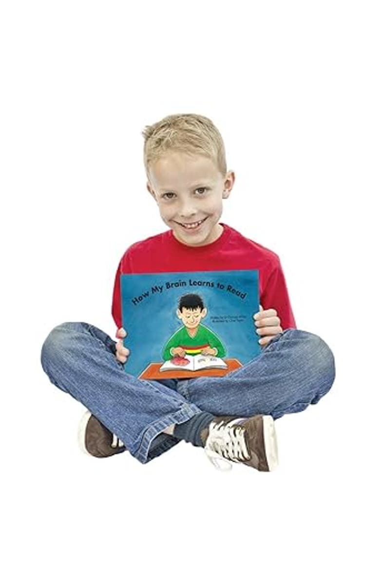 Junior Learning How My Brain Learns to Read Children
s Book, Alternate, color, Multicolored