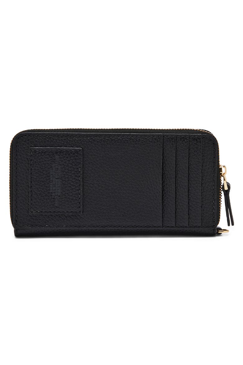 The Shades Leather Sunglasses Wristlet, Alternate, color, BLACK