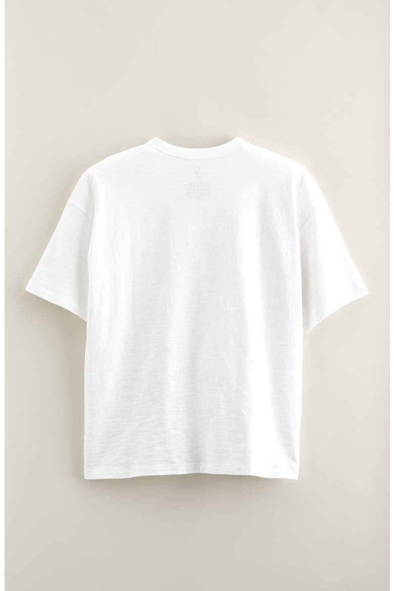 Kids' Core Slub Cotton Pocket T-Shirt, Alternate, color, WHITE