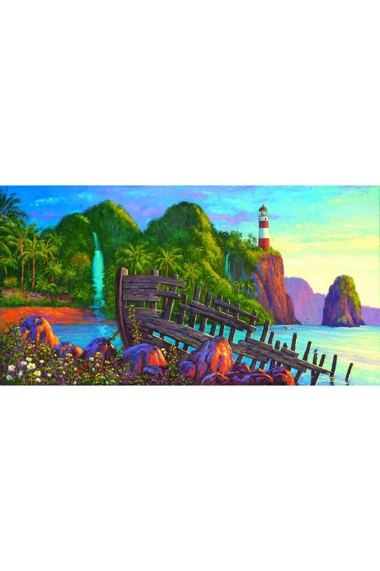 Paradise Cove 500 piece Jigsaw Puzzle for Adults, Alternate, color, Multicolor