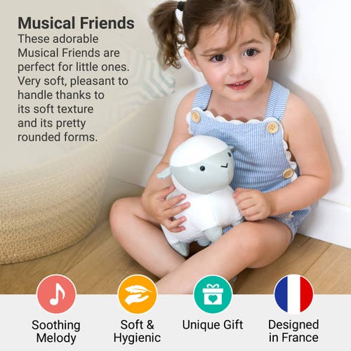 Little Big Friends Musical Animals In White