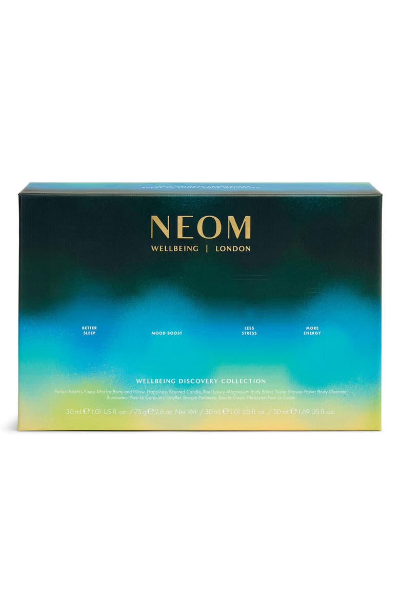 NEOM Wellbeing Hoilday Wellbeing Discovery Collection Set $60 Value, Alternate, color,