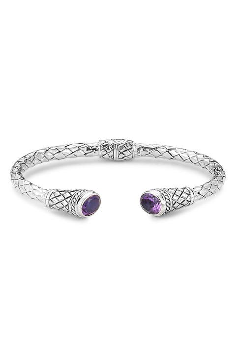 Oval Bangle Bracelet