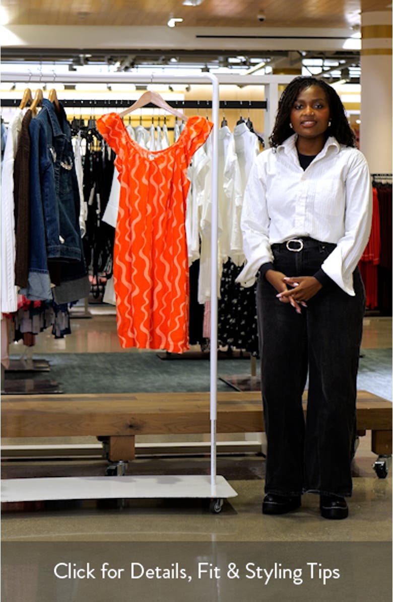 Ruffle Cap Sleeve Dress, sales video thumbnail