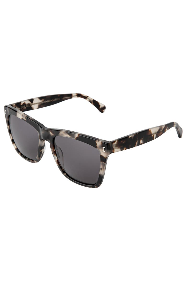 Los Feliz Sunglasses, Alternate, color, Half/Half Tortoise