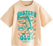 NEXT Kids' Skater's Club Cotton Graphic T-Shirt