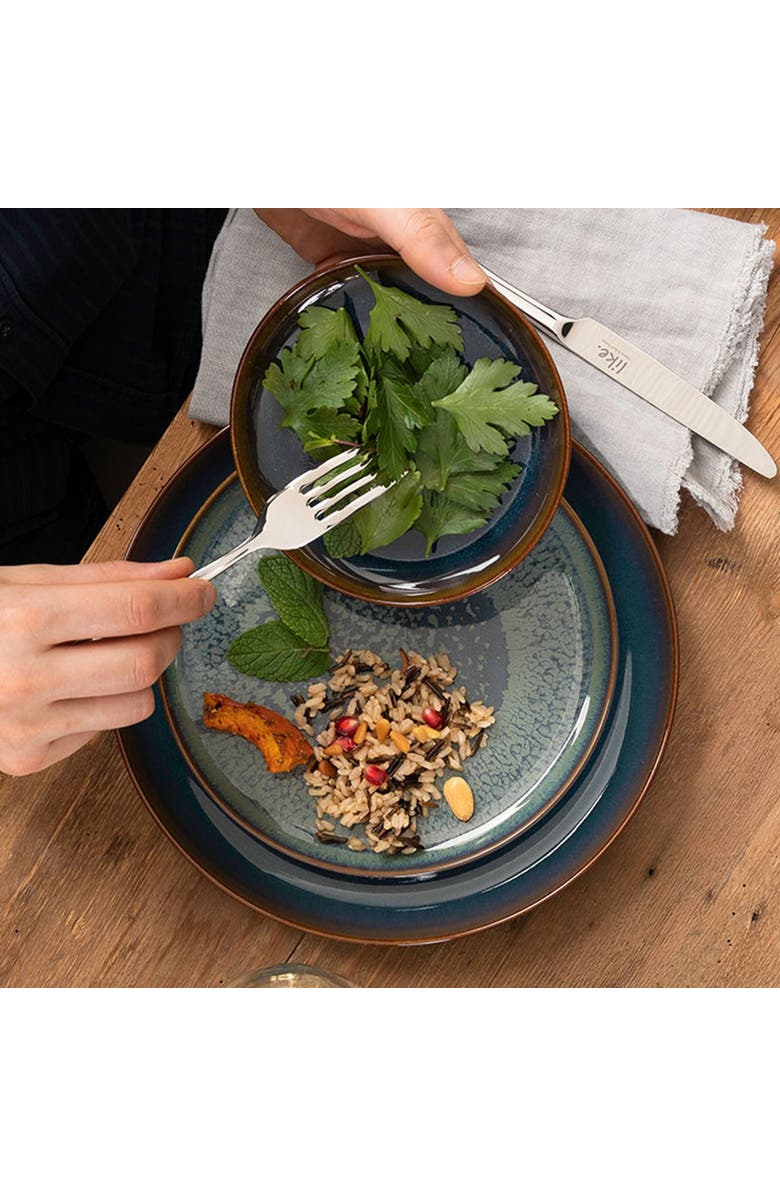 Villeroy & Boch Crafted Denim Dinner Plate, Alternate, color, Multi